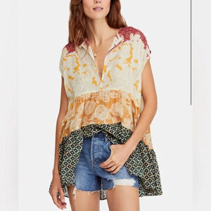 Free People Gotta Have You Boho Tank Top Size Small